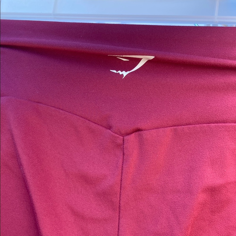 Gymshark Burgundy Active Leggings